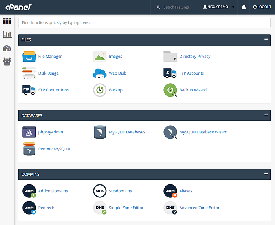 cPanel Web Control Panel Demo
